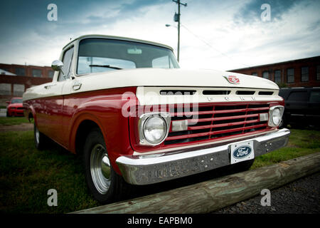 Ford F100 Unibody Classic Pickup truck. Nashville, Tennessee Stock Photo