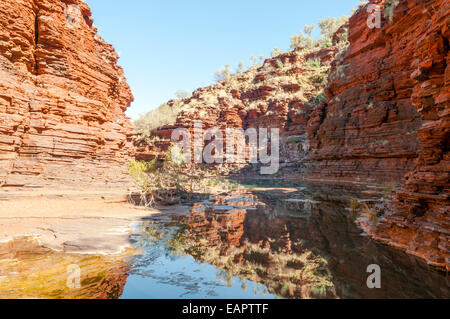 Kalamina Gorge, Karijini NP, WA, Australia Stock Photo