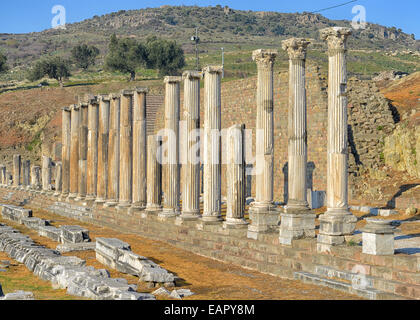 Asclepion in Pergamon, Turkey Stock Photo