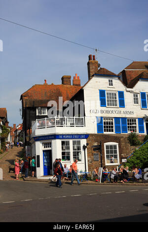 Old Borough Arms on The Strand, Rye, East Sussex, England Stock Photo