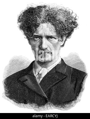 Ignacy Jan Paderewski, 1860-1941, Polish pianist, composer and politician , Portrait von Ignacy Jan Paderewski, 1860 - 1941, ein Stock Photo