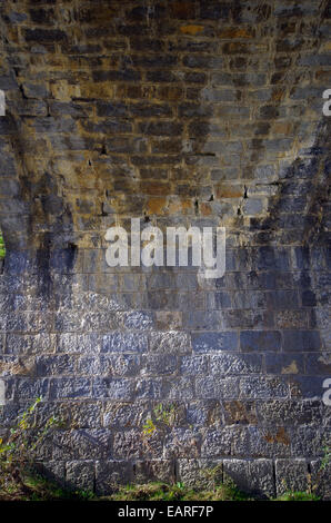 Stone bridge wall of hewn stones Stock Photo - Alamy