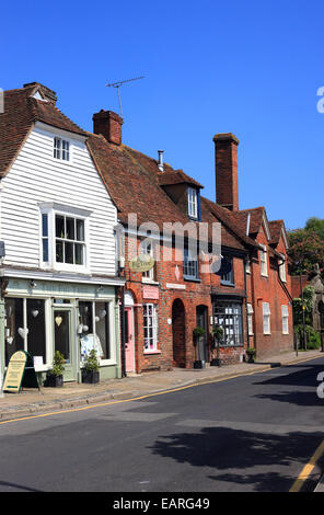 Shops in Faversham Kent England UK Stock Photo Alamy