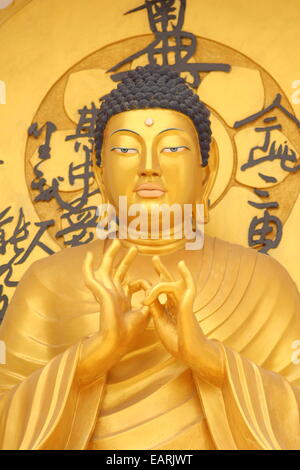 budhist statue in ladakhi monastery Stock Photo