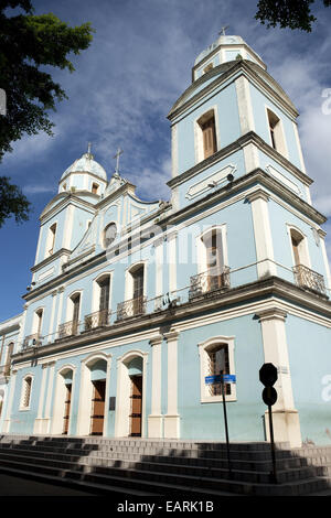 Cathedral of Santarem, colonial architecture Stock Photo