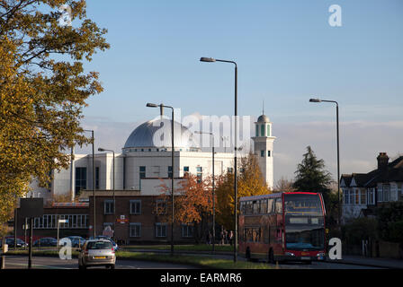 Baitul Futuh Mosque in Morden - London UK Stock Photo