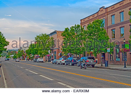 Main Street in downtown Bozeman, Montana, USA Stock Photo - Alamy