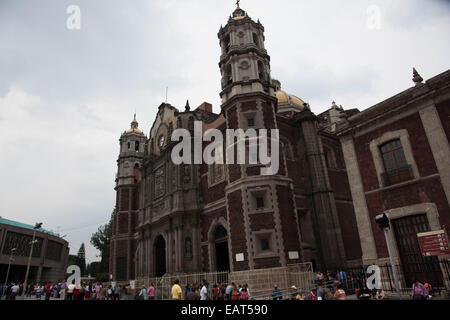 Basilica of Our Lady of Guadalupe,Mexico city,Mexico Stock Photo