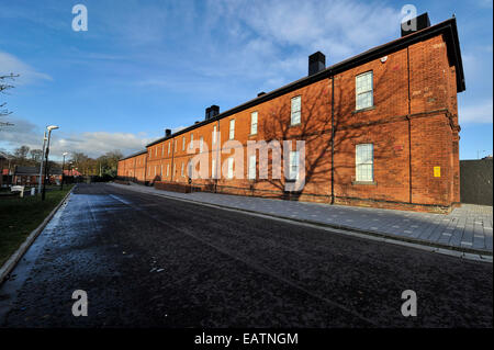 Stock Photo - Ebrington Square, Former British Army Barracks, Derry ...