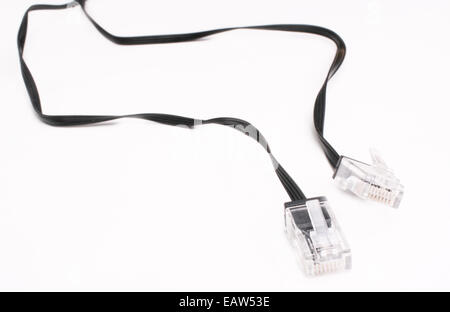 Ethernet plugs Stock Photo
