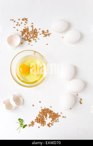 Yolks Stock Photo