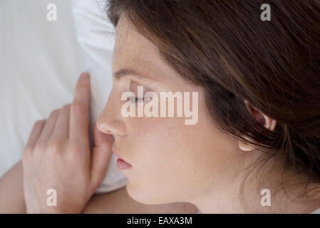 Woman asleep Stock Photo