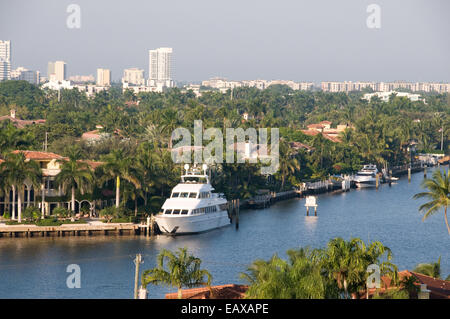 Intercoastal Waterway, Fort Lauderdale, Broward County, Florida, USA ...