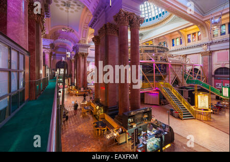 The Royal Exchange Theatre Interior St Anns Square Manchester city centre Greater Manchester England UK GB EU Europe Stock Photo