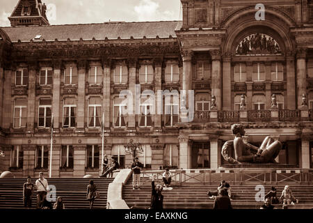 Victorian Palace, spectacular architecture in a marvelous English city Stock Photo