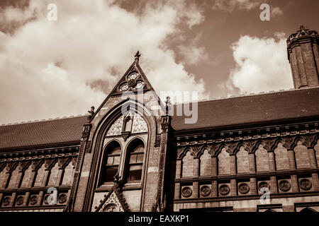 Victorian Cathedral, spectacular ecclesiastical architecture in a marvelous British city Stock Photo