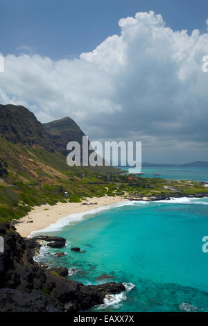 Makapu'u Beach, Oahu, Hawaii, USA Stock Photo