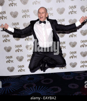 LONDON, ENGLAND - NOVEMBER 21:Wayne Sleep attends the Chain of Hope Ball, raising funds for children suffering from heart disease, at The Grosvenor House Hotel on November 21, 2014 in London, England  Photo by People Press Stock Photo