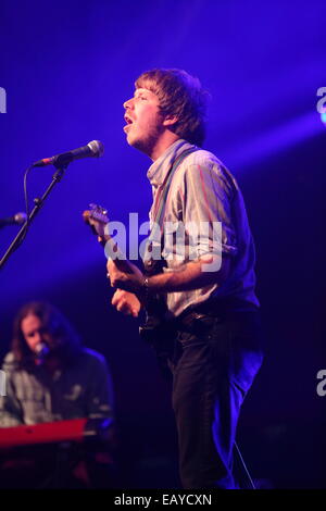 The Victoria Warehouse, Manchester, UK. 21st Nov, 2014.Treetop Flyers performing on the Main Stage during the first day of The Whisky Sessions Festival at the Victoria Warehouse, Manchester Credit:  Simon Newbury/Alamy Live News Stock Photo