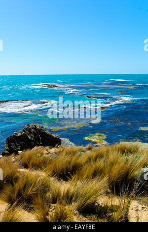 Robe Town,Great Ocean Rd,Seascapes,Canunada National Park,Empty Beaches, Green Seas,Sunshine,Inland Waterways,South Australia Stock Photo