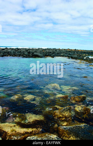 Robe Town,Great Ocean Rd,Seascapes,Canunada National Park,Empty Beaches, Green Seas,Sunshine,Inland Waterways,South Australia Stock Photo