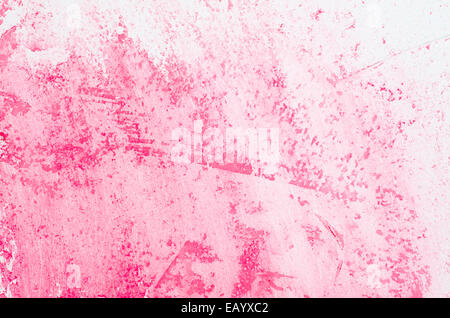 red crayon scribles on white background Stock Photo