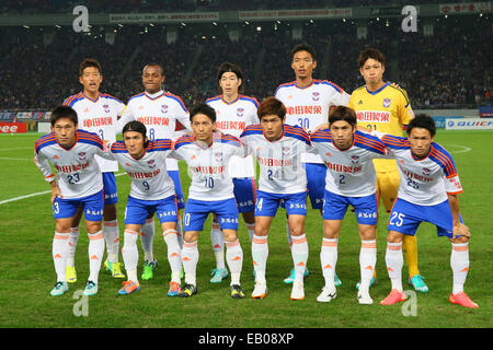 Ajinomoto Stadium, Tokyo, Japan. 22nd Nov, 2014. Albirex Niigata team group line-up (Albirex), NOVEMBER 22, 2014 - Football/Soccer : 2014 J.LEAGUE Division 1 between F.C. Tokyo 1-3 Albirex Niigata at Ajinomoto Stadium, Tokyo, Japan. © YUTAKA/AFLO SPORT/Alamy Live News Stock Photo