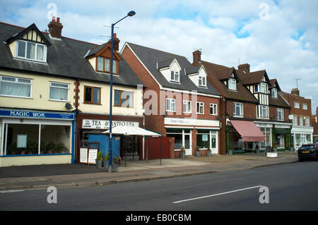 Local independent shops Old Felixstowe Suffolk UK Stock Photo