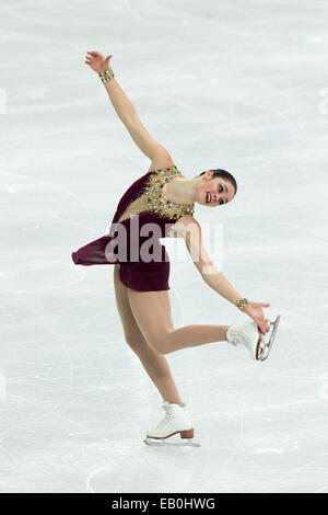 Kaetlyn Osmond (CAN) competing in the Figure Skating Free Skate at the Olympic Winter Games, Sochi 2014 Stock Photo