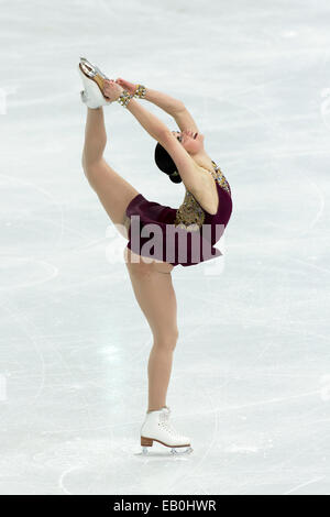 Kaetlyn Osmond (CAN) competing in the Figure Skating Free Skate at the Olympic Winter Games, Sochi 2014 Stock Photo