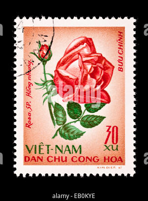 Postage stamp from Vietnam depicting a tropical Farmer's Dendrobium ...