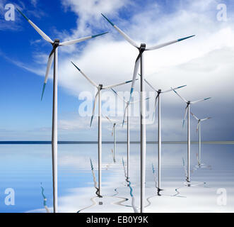 Wind Power Stock Photo