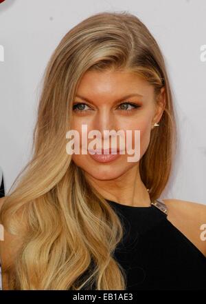 Fergie at arrivals for The 42nd Annual American Music Awards (AMAs 2014) - Arrivals 1, Nokia Theatre L.A. LIVE, Los Angeles, CA November 23, 2014. Photo By: Elizabeth Goodenough/Everett Collection Stock Photo