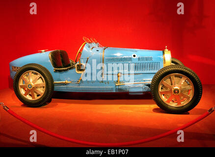 Cite De L'Automobile natuonal Museum Collection Schlumpf. Bugatti Type 35 Stock Photo