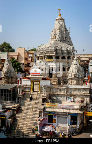 Shree Jagdish Temple, Udaipur, Rajasthan, India Stock Photo