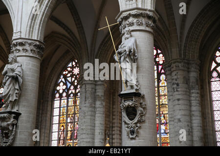 decoration inside church Stock Photo