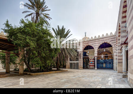 Egypt, Cairo, Mosque of Aqsunqur, mihrab and qibla wall Stock Photo