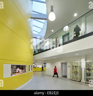 Darwen Vale High School, Blackburn, United Kingdom. Architect: John McAslan & Partners, 2013. Stock Photo