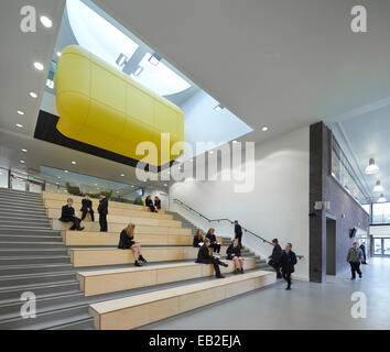 Darwen Vale High School, Blackburn, United Kingdom. Architect: John McAslan & Partners, 2013. Stock Photo