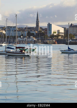 DLR Lexicon, new building in Dun Laoghaire, Ireland, 2015 Stock Photo