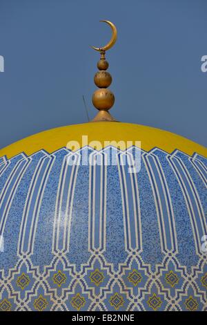 Dome of the Great Mosque of Taqah, Dhofar Region, Orient, Oman Stock Photo