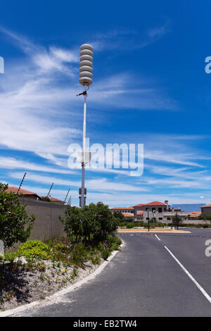 A radiation monitoring station in a Cape Town suburb Stock Photo