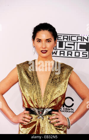 Olivia Munn attends the 42nd Annual American Music Awards at the Nokia