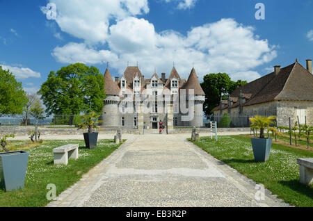 Chateau de Monbazillac Stock Photo