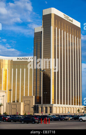 Las Vegas, USA - JULY 7 ,2011:Mandalay Bay in Las Vegas. Mandalay Bay Resort and Casino in Las Vegas offers unmatched luxury, fi Stock Photo