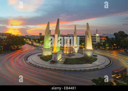 Democracy monument in Bangkok, Thailand Stock Photo