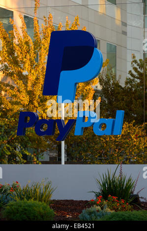 Headquarters of Paypal Incorporated (owned by Ebay), San Jose CA Stock Photo