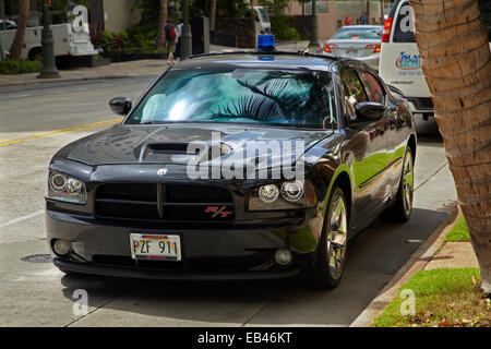Honolulu Police Car at Waikiki, Hawaii, USA Stock Photo - Alamy
