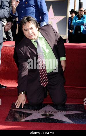 Los Angeles, CA, USA. 25th Nov, 2014. Renan Almendarez Coello at the induction ceremony for Star on the Hollywood Walk of Fame for Renan Almendarez Coello, Hollywood Boulevard, Los Angeles, CA November 25, 2014. Credit:  Michael Germana/Everett Collection/Alamy Live News Stock Photo