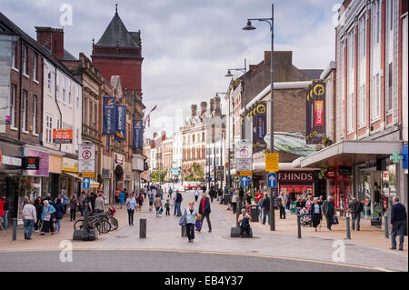 The town centre of Darlington , County Durham , England , Britain , Uk Stock Photo